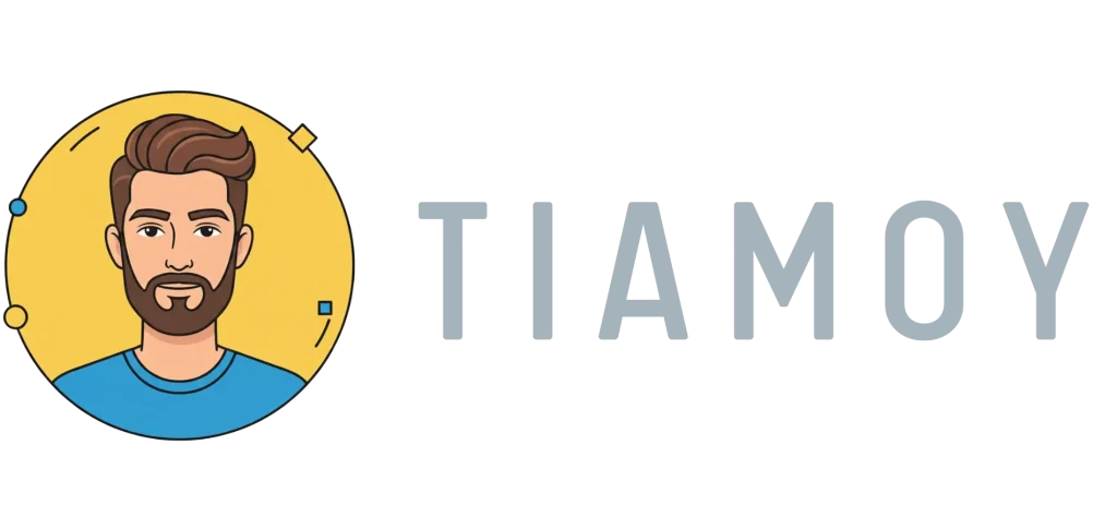 Tiamoy Logo for Black BG