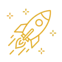 deliver, rocket logo / icon - tiamoy.com